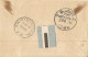 OCEANIE -  5 STAMP 20 CENT. UPRATED 5 CENT. POSTAL STATIONERY COVER FROM PAPEETE TO GERMANY - 1895 - Lettres & Documents