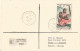 OCEANIE - 14 FR. FRANKING (PAUL GAUGUIN Yv. #PA30 ALONE) )ON REGISTERED COVER FROM PAPEETE  TO SWITERLAND - 1954 - Covers & Documents