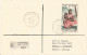 OCEANIE - 14 FR. FRANKING (PAUL GAUGUIN Yv. #PA30 ALONE) )ON REGISTERED COVER FROM PAPEETE  TO SWITERLAND - 1954 - Brieven En Documenten