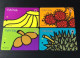 Singapore SMRT TransitLink Metro Train Subway Ticket Card, Tropical Fruits, Set Of 4 Used Cards - Singapur