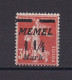 MEMEL 1922 TIMBRE N°68a NEUF AVEC CHARNIERE - Ungebraucht