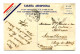 !!! CARTE AIR FRANCE DU CONGRES EUCHARISTIQUE INTERNATIONAL DE BUENOS AIRES 1934 - MANQUE UN TIMBRE - Poste Aérienne