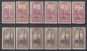 ⁕ Turkey 1914 ⁕ Ottoman Empire /  Constantinople Mi.229 & Mi.230 ⁕ 12v MH - Nuovi