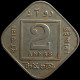 LaZooRo: British India 2 Annas 1936 XF - Kolonies