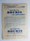 QUINQUINA BOURIN Qui Donne La FORCE FORCE L'appétit Fabricant TOURS (Indre Et Loire 37) DEVINETTES - Advertising