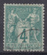 TIMBRE FRANCE TYPE SAGE 4c N° 63 OBLITERATION LEGERE - TB CENTRAGE - COTE 150 € - 1876-1878 Sage (Type I)