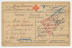 POW - Red Cross Reply Card 1916 Red Cross - WO1