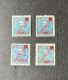 (T2) Kionga Stamps 1916 King Carlos - Af. 01 To 04 - Used - Kionga