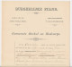 Uitreksel Burgerlijke Stand - Berkel En Rodenrijs 1898 - Fiscales