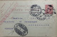 FRANCE TO DENMARK, STATIONERY CARD USED 1905, EGG SIZE CHOP, HARALD COPENHAGEN & PARIS CITY CANCEL. - Covers & Documents