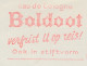 Meter Cover Netherlands 1957 Boldoot - Eau De Cologne - Other & Unclassified