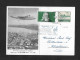 1948 SONDERFLUG GENF-ANTILLEN ► Flugpostkarte Mit Bild "Air France Présente à Genève"   ►SLH-SF 48.4 / ZSt. Fig 153◄ - Erst- U. Sonderflugbriefe