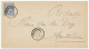 Envelop G. 5 Rozendaal - Amsterdam 1895 - Entiers Postaux
