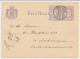 Briefkaart G. 14 / Bijfrankering Brielle - Belgie 1880 - Material Postal