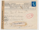 Ill. Censored Cover Neth. Indies 1940 Forwarded / Label Ms. RUYS - Indie Olandesi