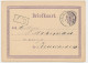 Briefkaart G. 7 Particulier Bedrukt Leeuwarden 1875 - Entiers Postaux