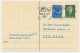 Briefkaart G. 300 / Bijfrankering Amsterdam - Den Haag 1953 - Material Postal