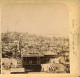 Italie Genova * Gênes Vue Générale Les Quais  * 2 Photos Stéréoscopiques Vers 1860 - Stereo-Photographie