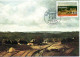 77 Les Chaumières De BARBIZON Carte 1er Jour 1995. Timbre Oblitéré . Scans Recto/verso - Barbizon