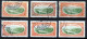 ⁕ Turkey 1914 ⁕ Ottoman Empire / Views Of Constantinople 2 1/2 Pia. Mi.239 ⁕ 6v Used - See Scan - Used Stamps