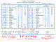 - 34 - Hérault - Béziers - Calendrier Club Supporters De L' A.S.B. Football - Première Division - Saison 1957-1958 - Football