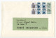 Germany 1994 Cover; Soest / Westf. To Neuwied Am Rhein; Full Booklet Pane Of 8 Stamps - Briefe U. Dokumente