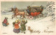 A. BERTIGLIA - Bambini In Carrozza - Buon Anno (Olandese) - Cavalli - VG - #148 - Bertiglia, A.