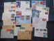 ANGLETERRE, JOLI LOT D'ENVELOPPES FDC ET ENVOIS PHILATELIQUES + ILES ANGLAISES - Collections (sans Albums)