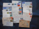 Delcampe - ANGLETERRE, JOLI LOT D'ENVELOPPES FDC ET ENVOIS PHILATELIQUES + ILES ANGLAISES - Collections (sans Albums)