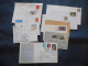 Delcampe - ANGLETERRE, JOLI LOT D'ENVELOPPES FDC ET ENVOIS PHILATELIQUES + ILES ANGLAISES - Collections (sans Albums)