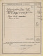 07996 / ⭐ ♥️ NANTES Acte Adhésion Assurance NANTAISE Directeur PICHELIN MAHOT  à Cultivateur CHAUMONT Gué Velluire - Banca & Assicurazione