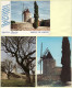 07933 / ⭐ 13-FONTVIEILLE Lot 3 CPM 1970s Moulin DAUDET Provence Alpilles Amandiers Printemps  - Fontvieille