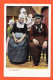 07568 ● VOLENDAM Oud Koppel In Traditionele Kleding Vieux Habits Traditionnels 1910s D.T.C.L Serie 158-6 - Volendam