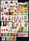 WORLD FLORA: Flowers Collection. Asia Africa Europe. Incomplete Sets / Mix, Used - Autres & Non Classés