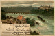 Der Rheinfall Bei Schaffhausen - Litho Werbekarte - Neuhausen Am Rheinfall