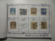 Delcampe - Auswahlheft Nr. 387 Von 1992 20 Blätter 146 Briefmarken  Dänemark 1875-1953-1954/Mi Nr. 23bB-345, Unvol - Collezioni