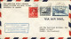 1946-Belgique Belgium Belgio I^volo Pan American World Airways Bruxelles-Gander  - Storia Postale