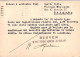 1943-cartolina Con Intestazione Pubblicitaria "Berven Berrettificio Veneto O.Fur - Padova (Padua)