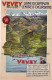 1911-Svizzera "Vevey Ligne Du Simplon Centre D'excursions" - Poststempel