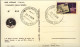 1969-cartolina Wernher Von Braun "serie Conquista Dello Spazio" Annullo Moncalvo - 1961-70: Poststempel