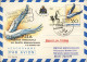 1991-San Marino Intero Postale Per Il Giro Aereo Internazionale D'Italia Locarno - Corréo Aéreo