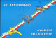 San Marino-1991 Cartolina Commemorativa 40^ Anniversario Aviazione Leggera Eserc - Corréo Aéreo