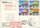 San Marino-1990 Cartolina Illustrata Per International Stamp Exhibition London B - Corréo Aéreo