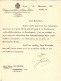 1927-conferenza Radiotelegrafica Internazionale Di Washington, Lettera Dattilosc - Documents Historiques