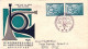 1958-Giappone Japan Coppia S.1v."congresso Internazionale Delle Malattie Bronchi - FDC