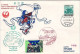 1975-Giappone Japan JAL Commemorativo Dei 10 Anni Rotta Tokyo Anchorage Amburgo - Cartas & Documentos