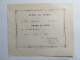 1891 ORDRE DU JOUR Lycée De VESOUL (Haute-Saône 70) élève RAPENNE - Diplomas Y Calificaciones Escolares