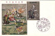 1959-Giappone Japan S.1v."Settimana Filatelica"su Fdc Illustrata - FDC