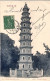 1908-Indocina Francese Cartolina "Tonkin Tours De Confucius" Viaggiata - Briefe U. Dokumente