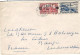 1938-Algeria Lettera Diretta In Francia Affrancata Con Due Commemorativi - Altri & Non Classificati